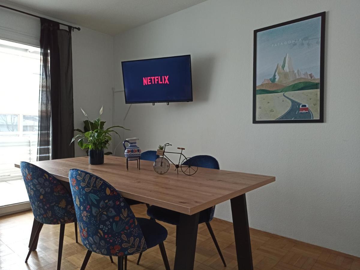 3 Zimmer Apartment Nahe Science Park Und Ulm City Center Экстерьер фото